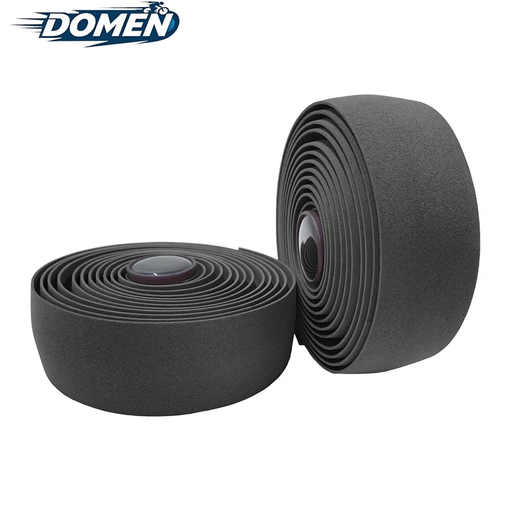 DOMEN Bicycle Handlebar Tape EVA Soft Comfortable Road Bike Bar Tape Anti-Slip Shock Absorption High Tenacity Bicycle Accessorie