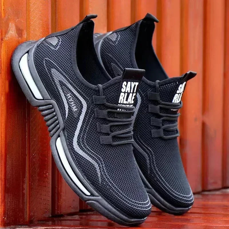 Men's shoes, new summer breathable mesh casual shoes,