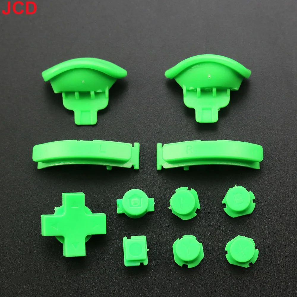 JCD 1set Multi Colors Full Set Key ABXY Button D Pad Buttons For Nintend Switch Lite Controller L R ZL ZR Trigger Button