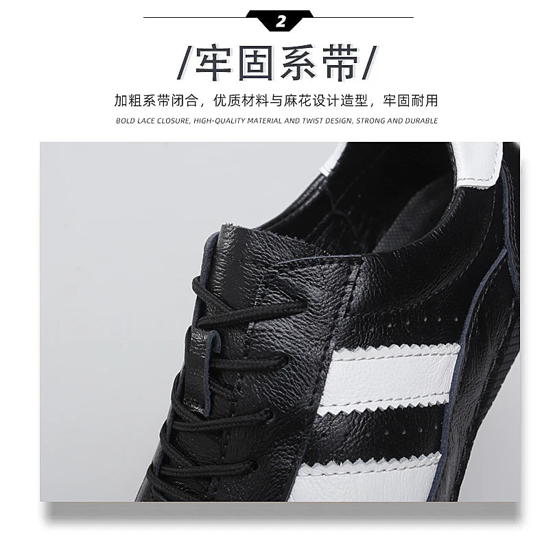 Tennis Men Leather Shoe Natural Cowhide Leather Shoes for Men Original Man Sneakers Deals Men's Sneaker High Quality Shoes Male