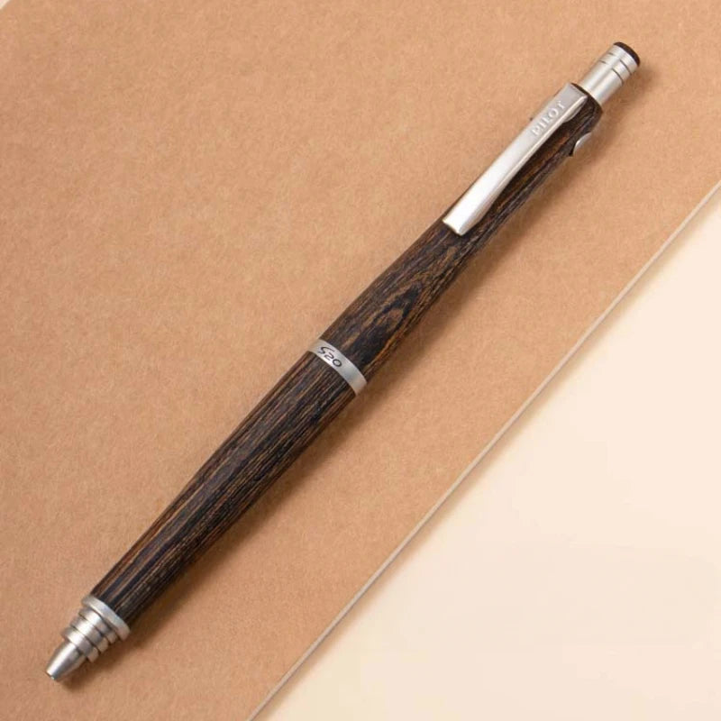 New PILOT S20 Hippo Wooden Barrel Ballpoint Pen High-end Business Use 0.7mm Black Medium Oil Pen Refill Japan Stationery Writing
