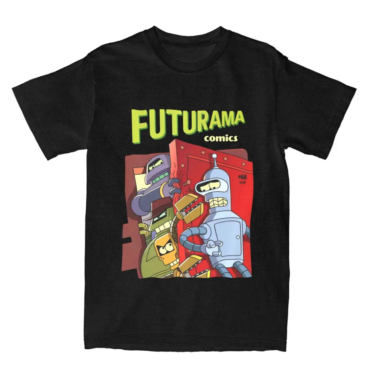 Fashion Futuramas Save Thr Planet T Shirt Unisex Round Neck Short Sleeve Top Tee 100%Cotton Summer Tops
