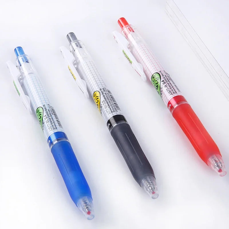 Zebra SARASA MARK ON Gel Pens Retractable No Smearing Quick-Drying Grid Body 0.4/0.5mm Japanese Pen Stationery School Supplies