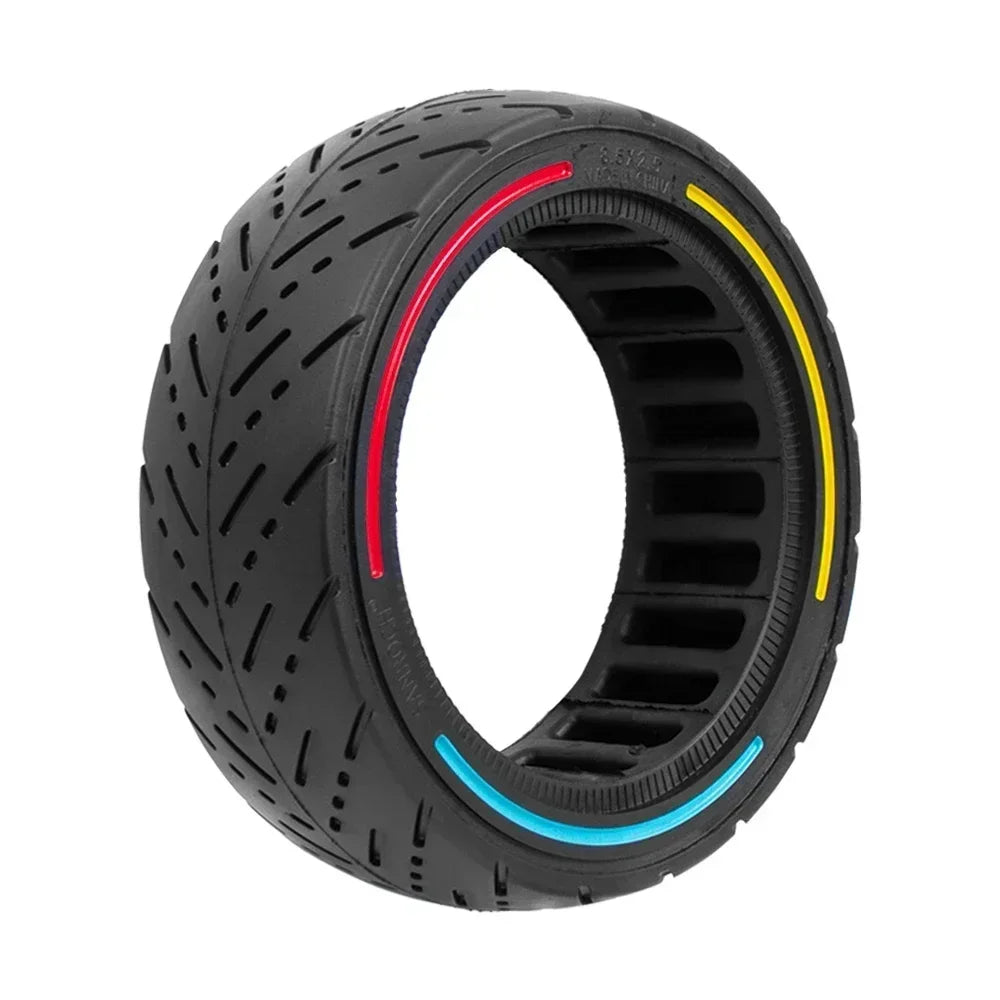 8.5Inch Solid Tire for Dualtron Mini/Speedway Leger Tyre Electric Scooter 8.5x2.5 Tubeless Wear-resistant Thickened Rubber Tires