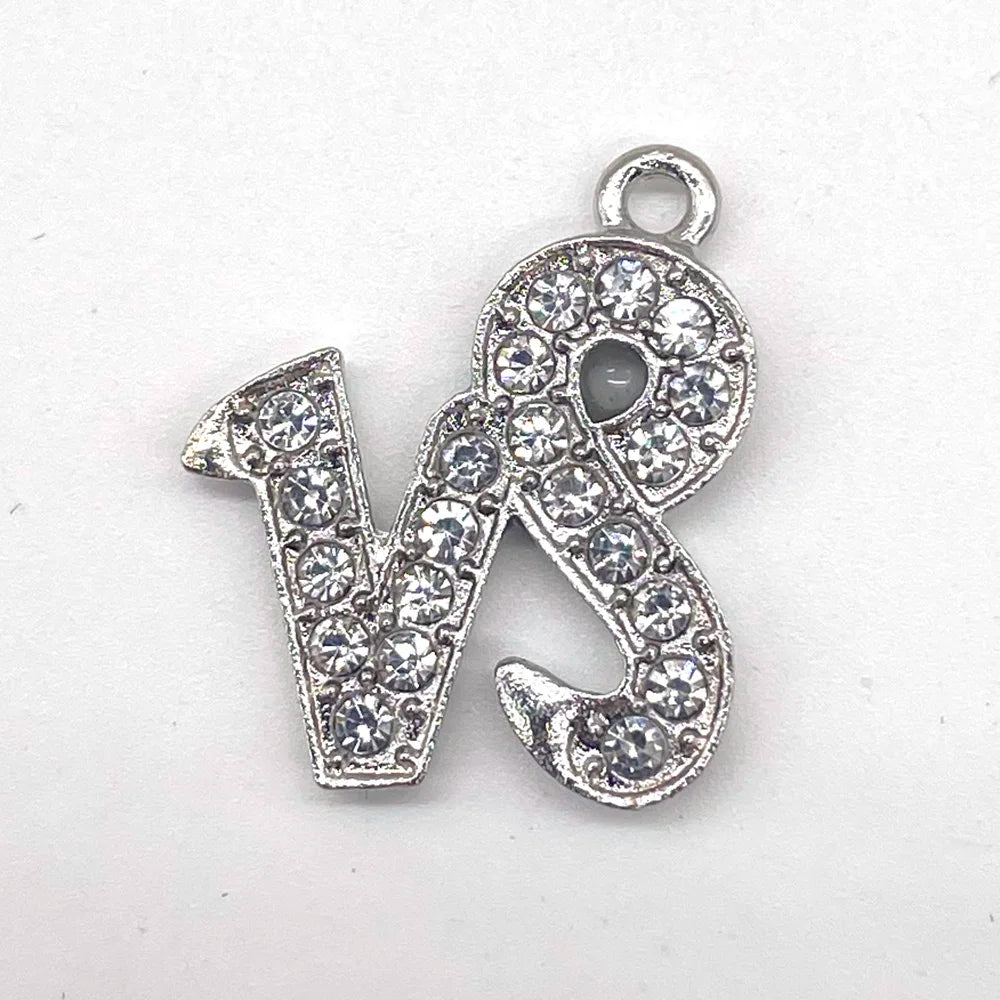 the Zodiac Metal Bling Rhinestone Shiny Silvery Shoe Charms for Clogs Sandals Decoration Shoe Buckle for Girls Gif