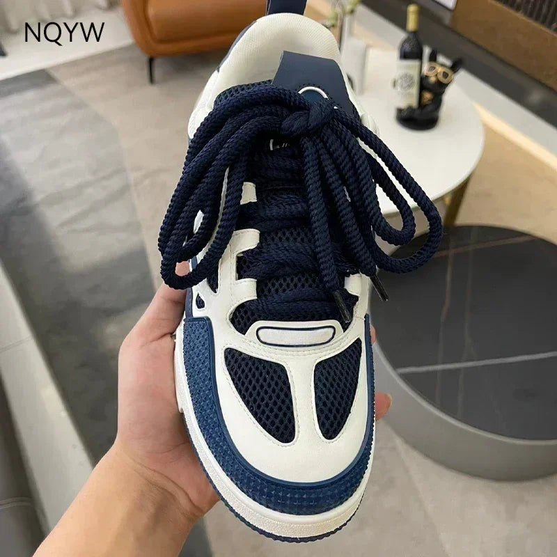 Brand Men's And Women's Sneakers Walking High Quality Men's Casual Shoes Sneaker2025 Four Seasons New Net Men's Non-Slip Buffer
