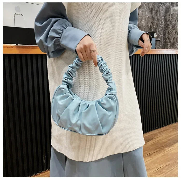 Fashion Pleated Handlebags for Women