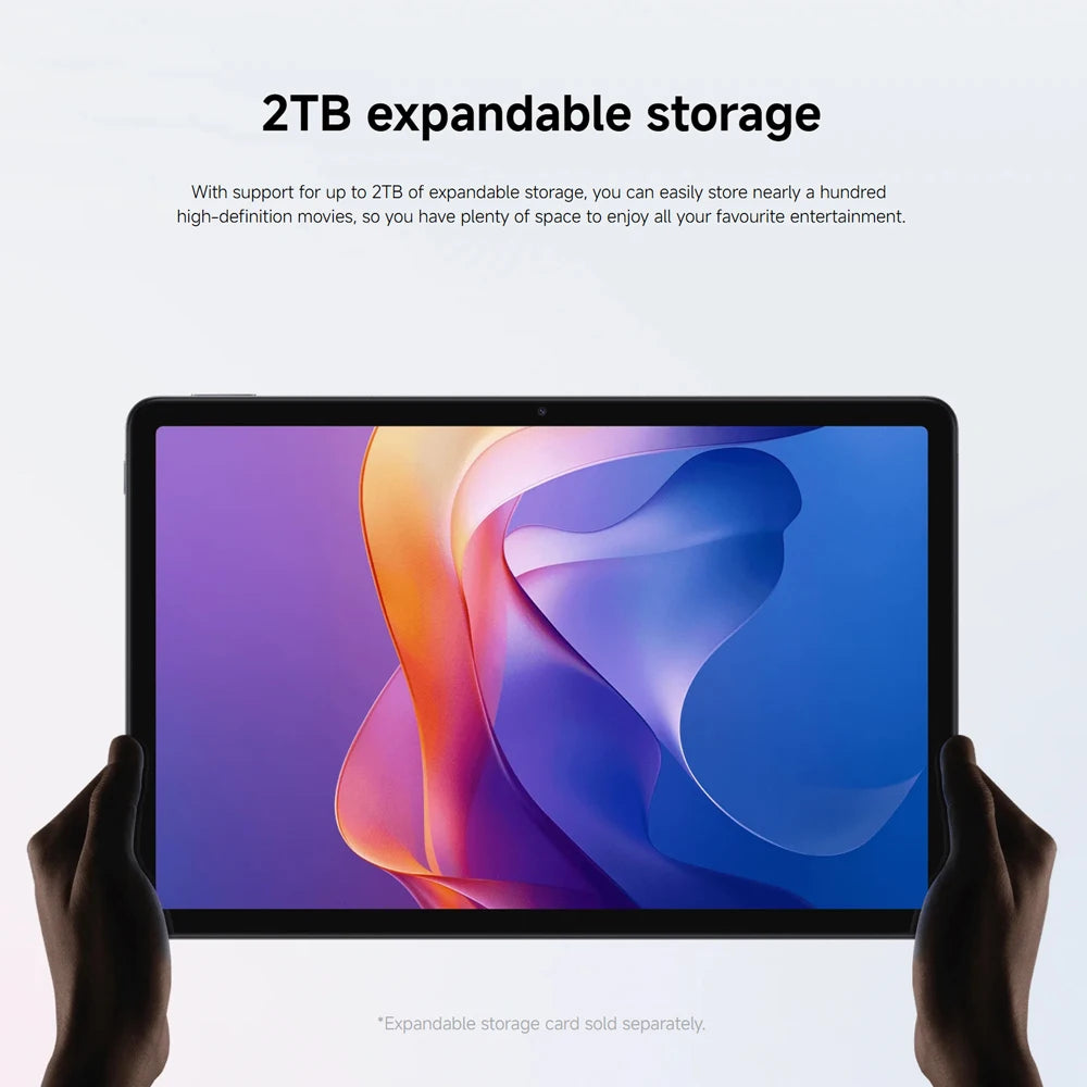 Global Version Xiaomi redmi pad2 4G Tablet Advanced Helio G100-Ultra 11" 2.5K crystal-clear display 9000mAh battery Mi Tablet PC