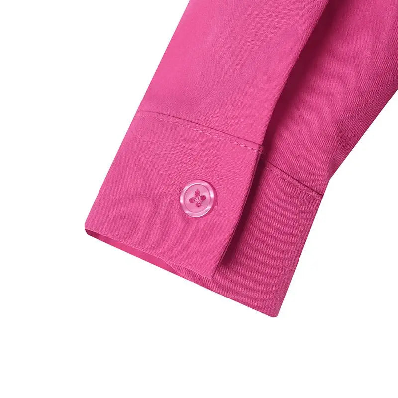 VONDA Summer Mini Dress Women 2024 Sexy Long Sleeve Shirt Sundress Casual Loose Solid Buttons Pockets Elegant Short Vestidos