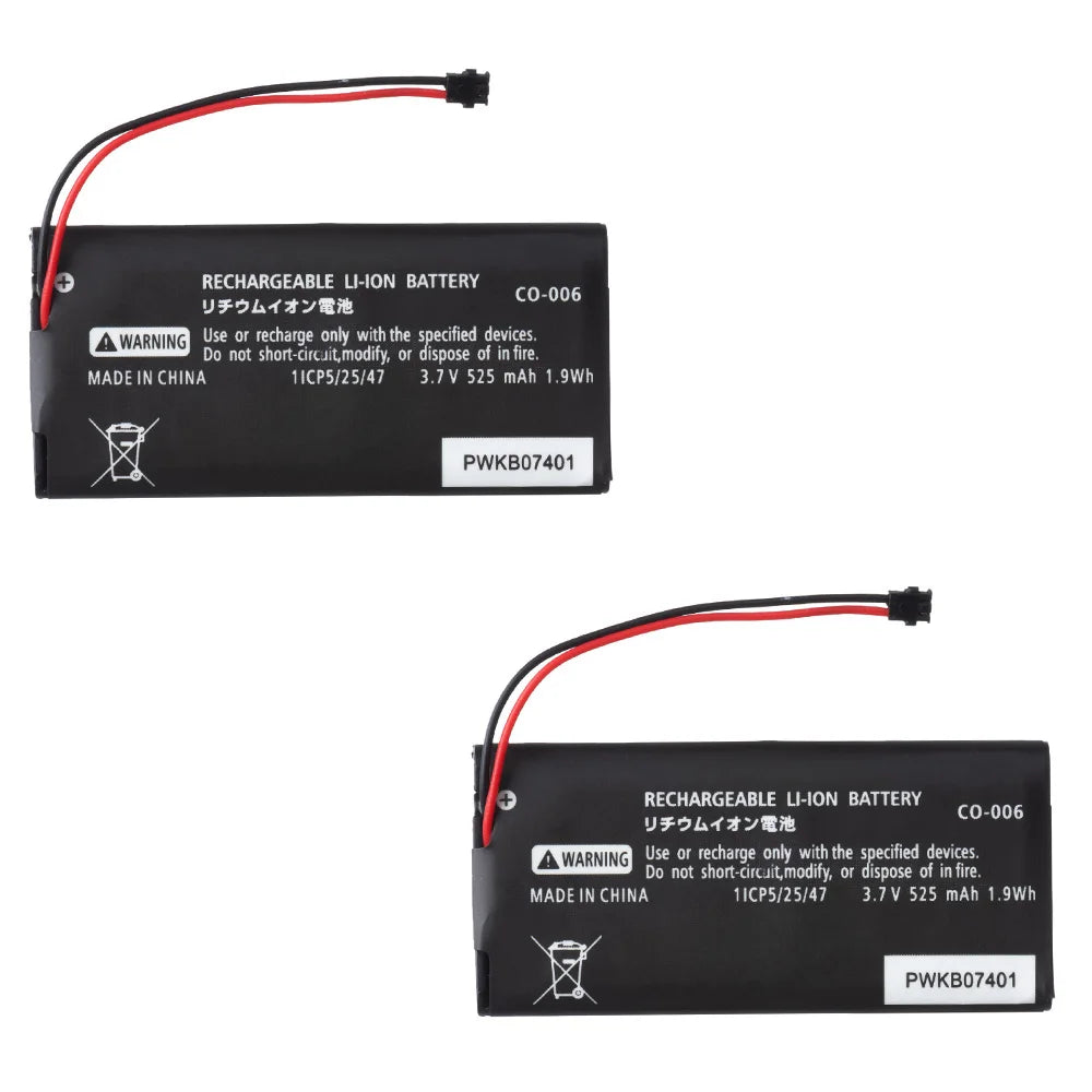 OSTENT 1/2pcs 525mAh Li-ion Rechargeable Battery Pack Replacement Repair for Nintendo Switch Joy-Con Controller
