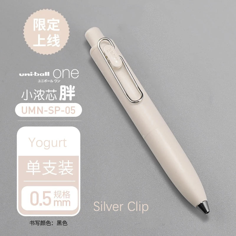 1pc New Japan UNI-ball ONE P Mini Pocket 0.5mm Gel Pens Black Ink Quick Dry Waterproof Portable Signature Pen