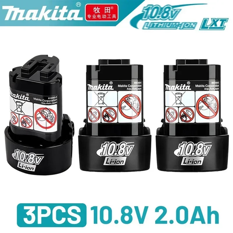 Makita 10.8v Original Battery BL1013 BL1020 BL1030, DF030D Makita 10.8v/12V Charger, Replacement Tool 🏆10.8v Makitabattery