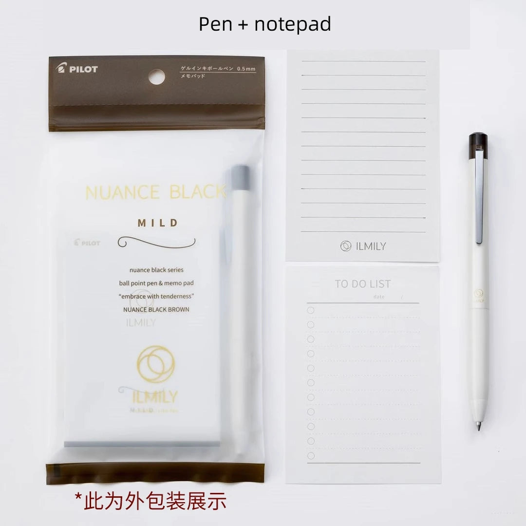 New Arrival PILOT ILMILY NUANCE Black Limited Simple Style 0.5mm Gel Pen Japanese Stationery