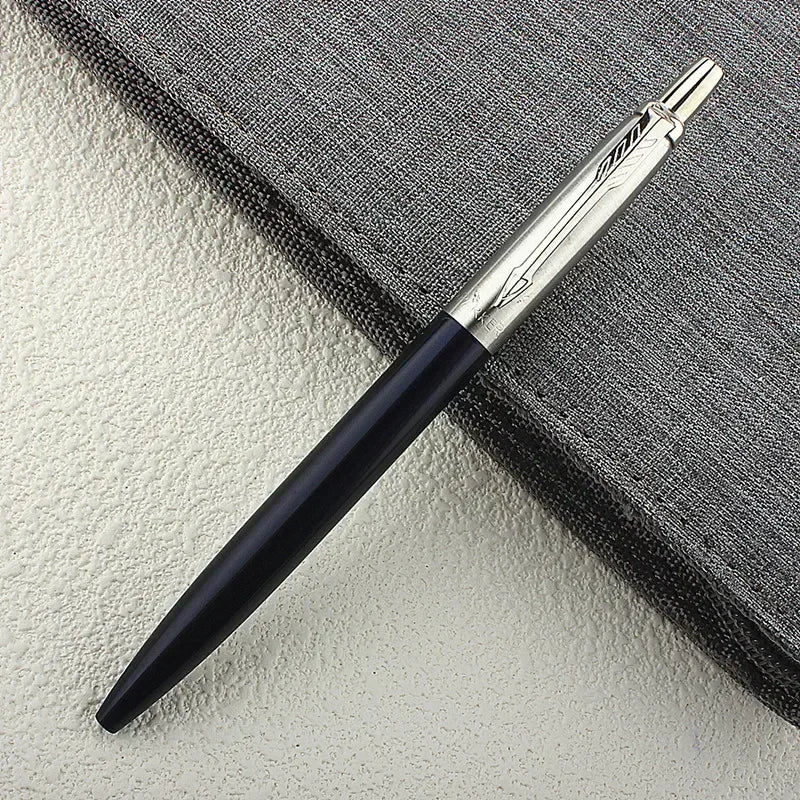 9 Colors Metal Ballpoint Pens Automatic Ball Pen G2 RefillBlue Ink For School Office Stationery Supplies Writing 0.7mm