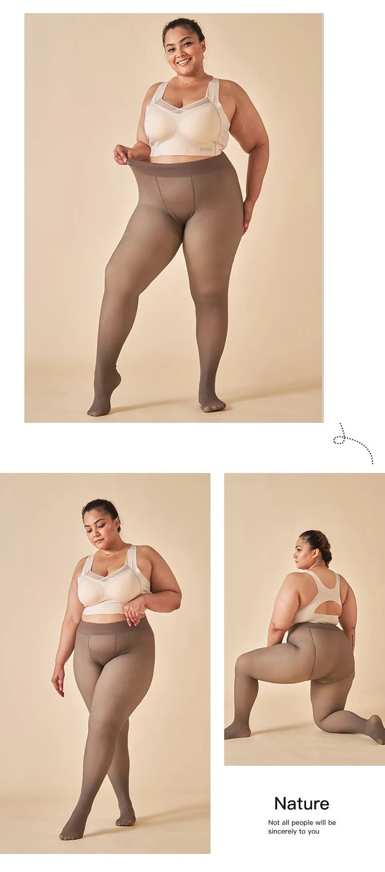 Thicken Thermal Tights Leggings Women Winter