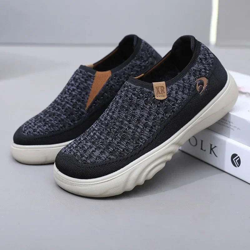 Women Fashion Casual Sneakers Lightweight Slip on Sport Shoes Woman  New Breathable Soft Soles Non-slip Walking Shoes 2024