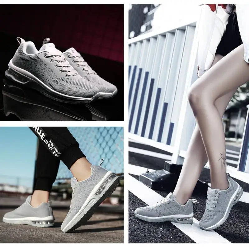 YISHEN Sneakers For Men Women Breathable Cushion Walking Sports Shoes Couples Shoes Trail Running Athletic Sneakers Zapatillas