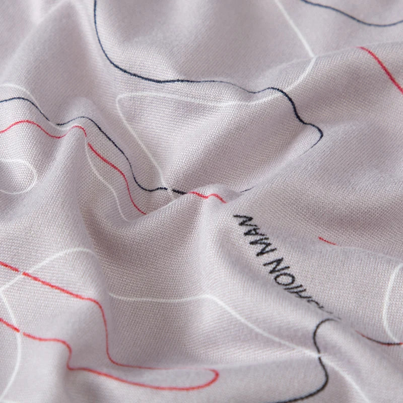 4 Pack European and American Size MEN'S Printed Fashion Boyshort Comfortable MEN'S plus Size Underwear Beach Swimming Trunks