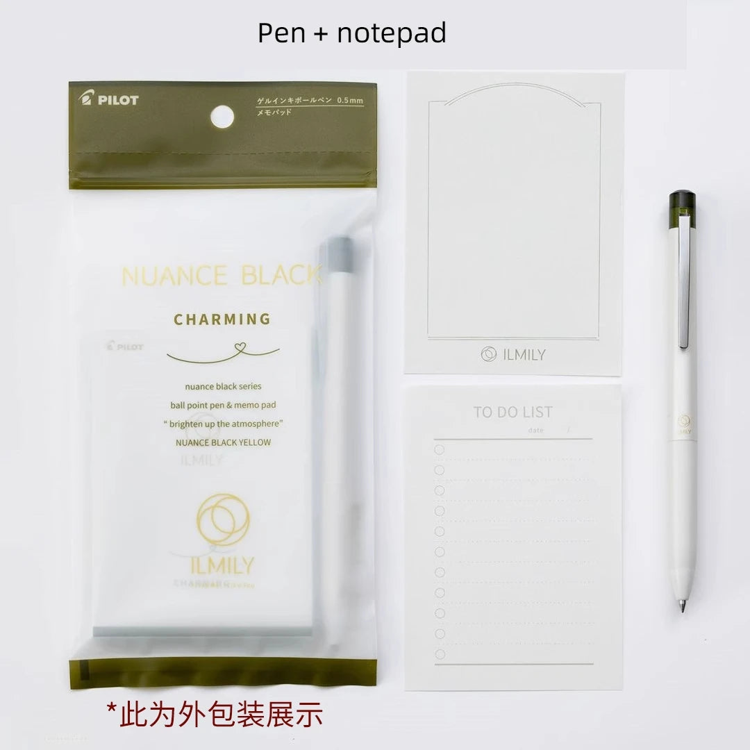 New Arrival PILOT ILMILY NUANCE Black Limited Simple Style 0.5mm Gel Pen Japanese Stationery