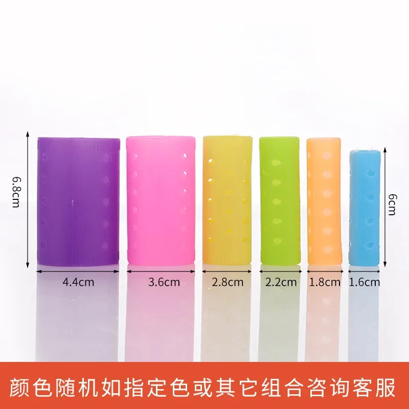 Hair Rollers Heatless Hair Curlers No Heat Hair Bangs Volume Self-adhesive Hook Loop DIY Styling Tools Set cabello бигуди