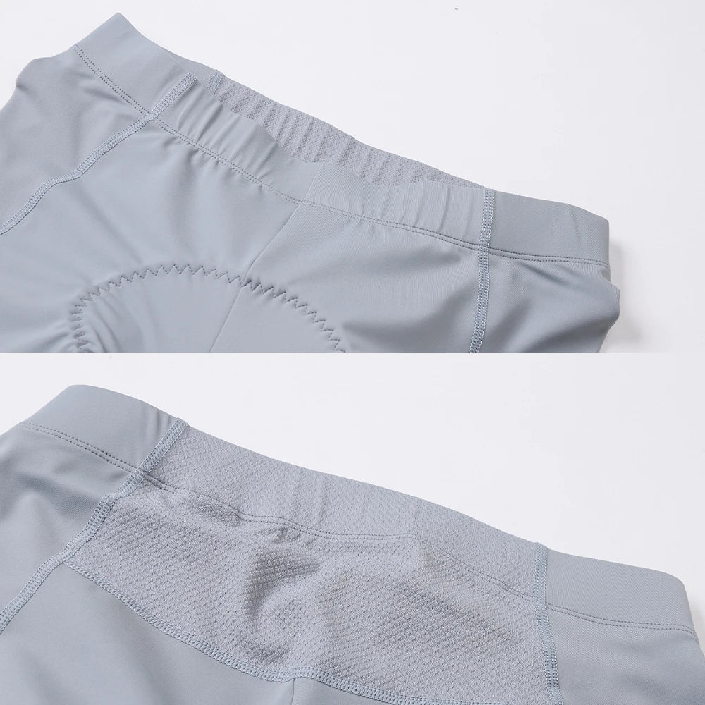 YKYWBIKE Men's Cycling Shorts Summer Pro Team Road Bike Shorts Bicycle Bottom 2 Pockets Riding Clothing MTB 3D Padded