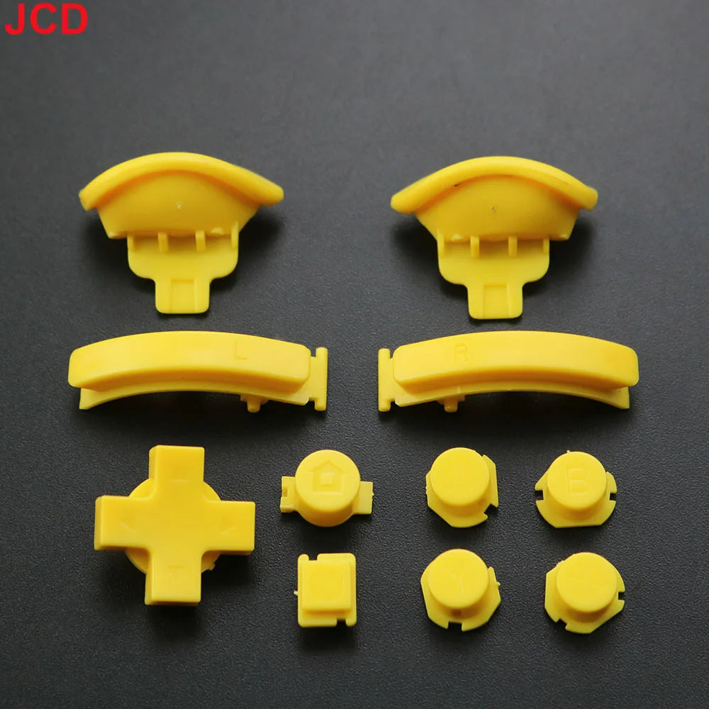 JCD 1set Multi Colors Full Set Key ABXY Button D Pad Buttons For Nintend Switch Lite Controller L R ZL ZR Trigger Button