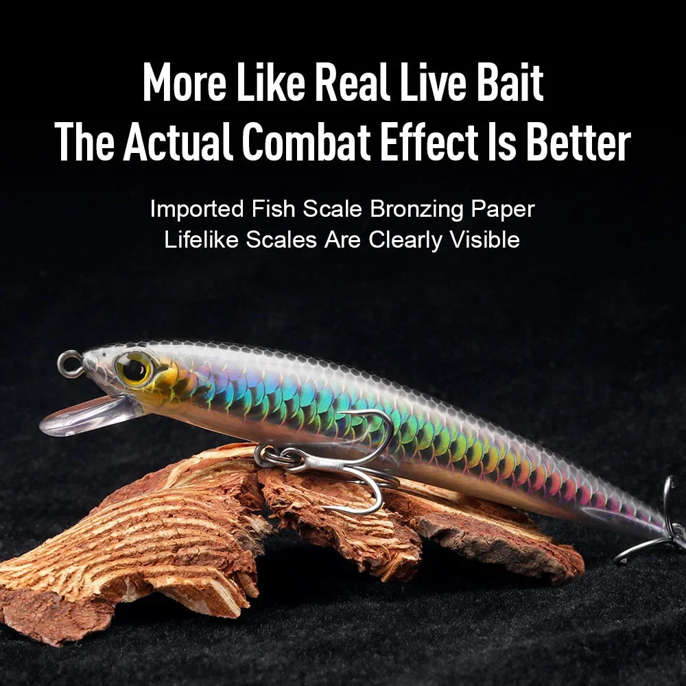 KINGDOM SP Shadow Suspending Minnow 6.5g 9g 14g 14.2g Artificial Fishing Lure Jerkbait Wobblers Bass Pike Swimbait Fishing Lures