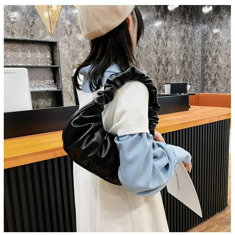 Fashion Pleated Handlebags for Women