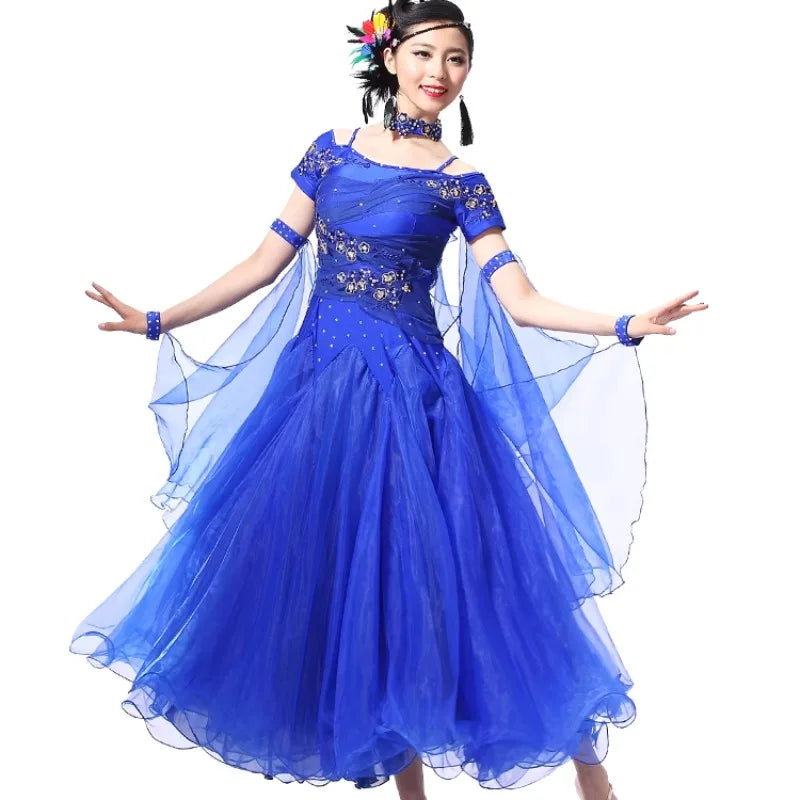 Modern Dance Dress Modern Dance Performance Dress Competition Dress National Standard Dance Dress Social Dance Dress