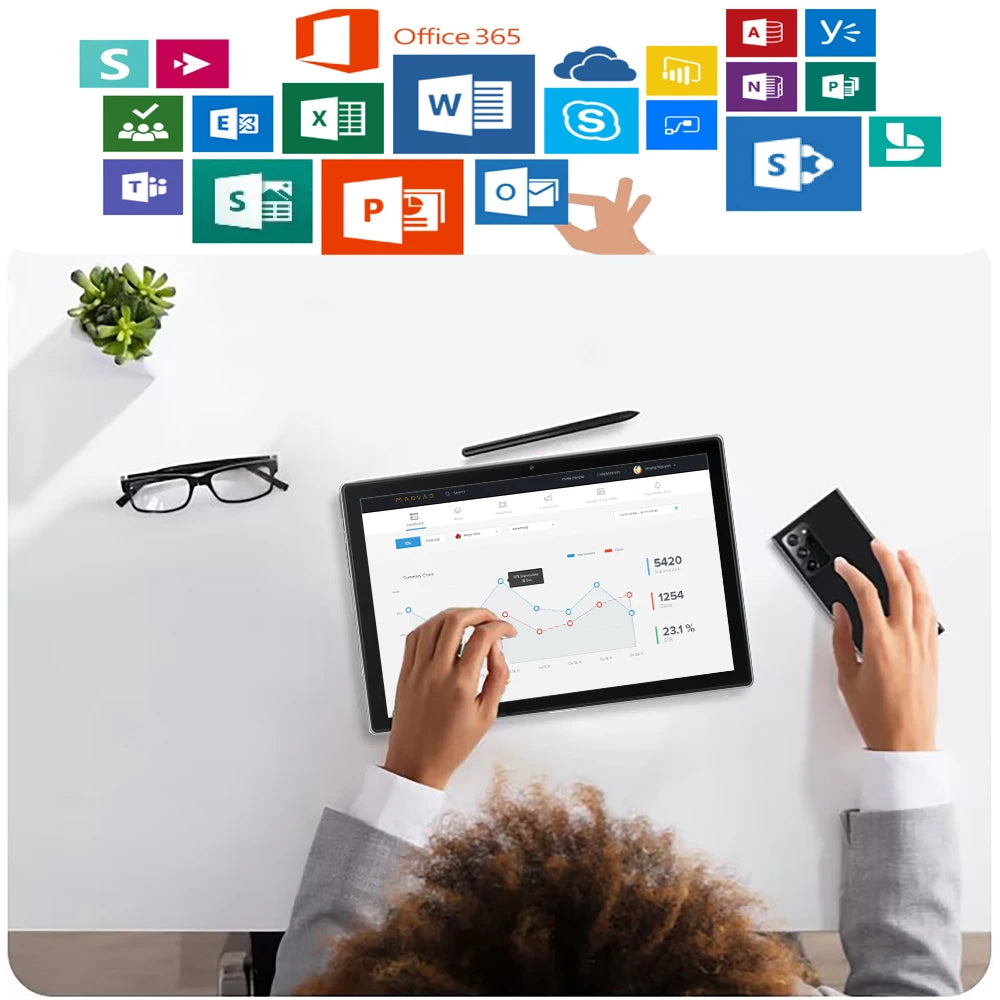 2024 Global Version 10.36 Inch Tablets Octa Core 8GB RAM 512GB ROM 4G LTE Phone Call Dual 5G WiFi GPS 2000x1200 HD Tablet PC