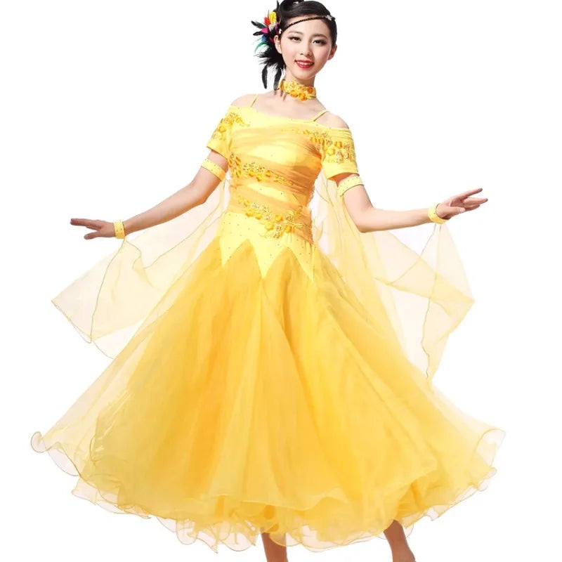 Modern Dance Dress Modern Dance Performance Dress Competition Dress National Standard Dance Dress Social Dance Dress