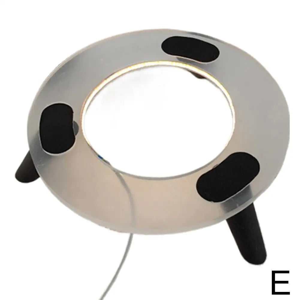 For Harman Kardon Glass 2/3/4th Solid Wood Base Desktop Display Shock-absorbing Audio Stand For Harman Kardon Aura Studio