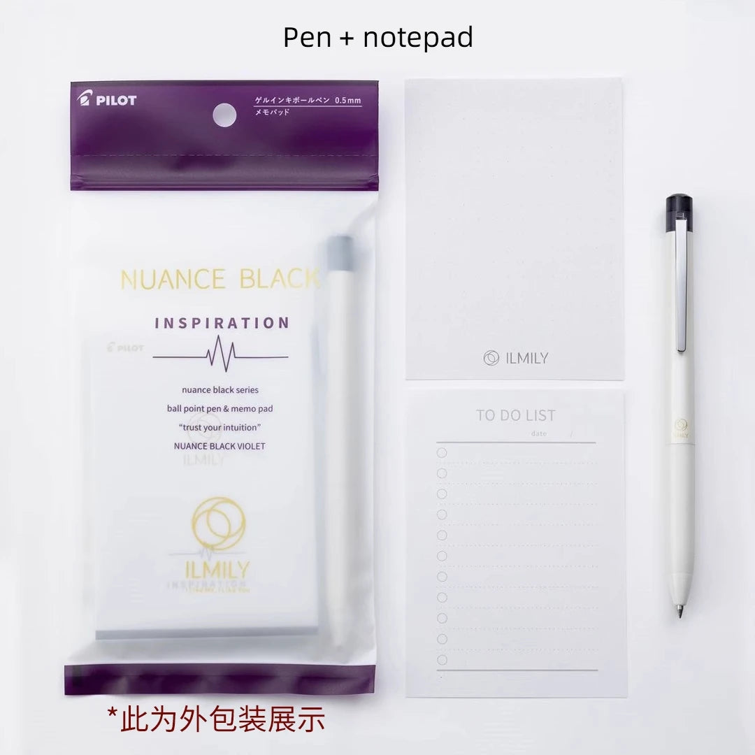 New Arrival PILOT ILMILY NUANCE Black Limited Simple Style 0.5mm Gel Pen Japanese Stationery