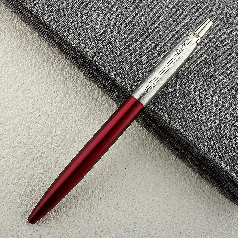 9 Colors Metal Ballpoint Pens Automatic Ball Pen G2 RefillBlue Ink For School Office Stationery Supplies Writing 0.7mm