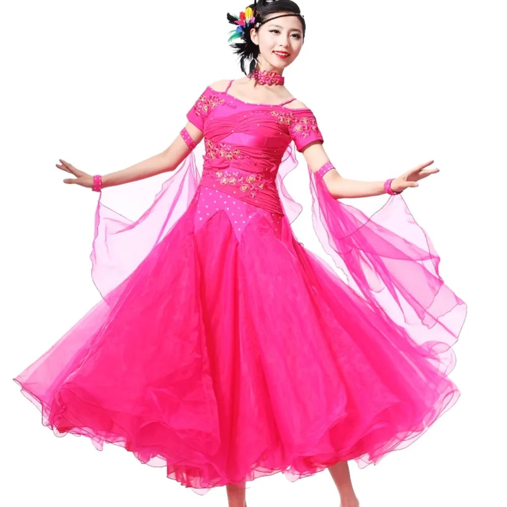 Modern Dance Dress Modern Dance Performance Dress Competition Dress National Standard Dance Dress Social Dance Dress