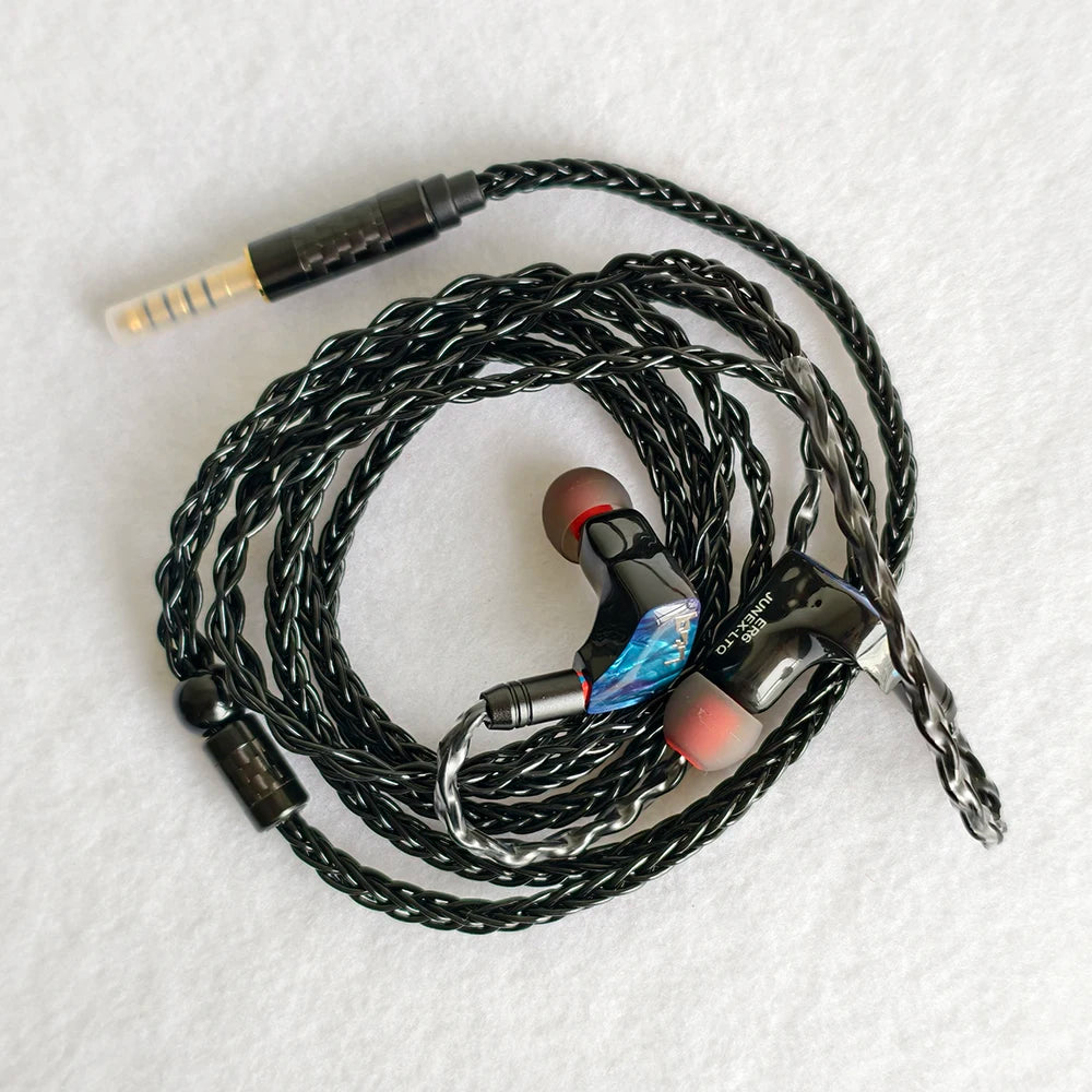 IEM Earphones in Ear Monitor Earbuds DD+BA+ PMD HiFi Headphones Planar Magnetic Driver Wired Headphone for Musician LTQ ER6 IEMs