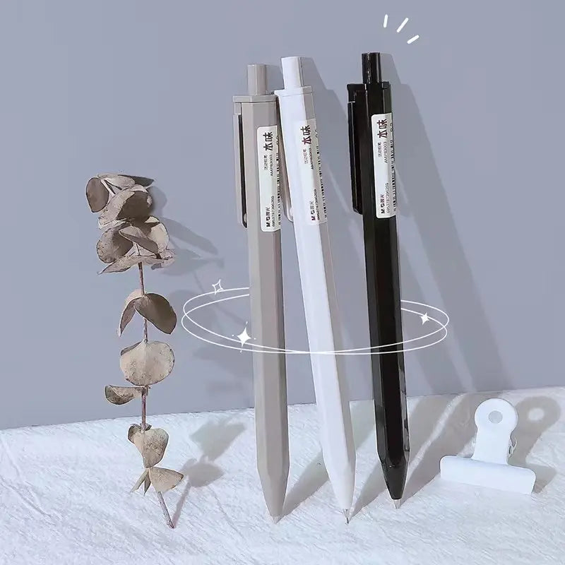 Aesthetic stationery back to school supplies 0.5mm mechanical pencil for school useful drawing nib pen pencils set school goods