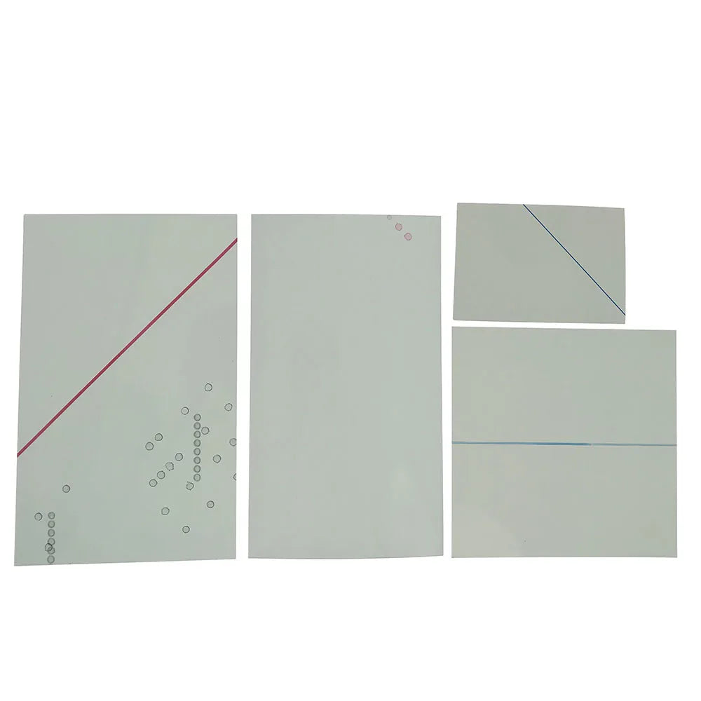 1PCS For Gameboy GB DMG GBP GBA SP GBC Backlit Screen Modify Part Polarizing Film For NGPC WSC Polarized Filter Film Sheet