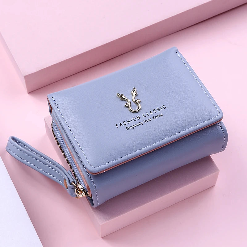 Luxury Brand Women's Small Wallet Female Card Holder