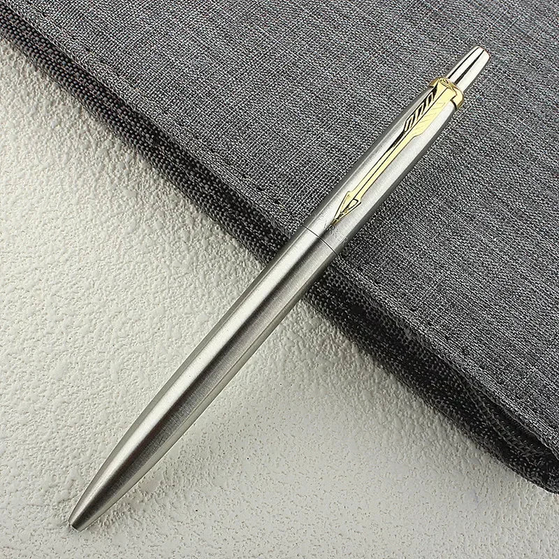 9 Colors Metal Ballpoint Pens Automatic Ball Pen G2 RefillBlue Ink For School Office Stationery Supplies Writing 0.7mm