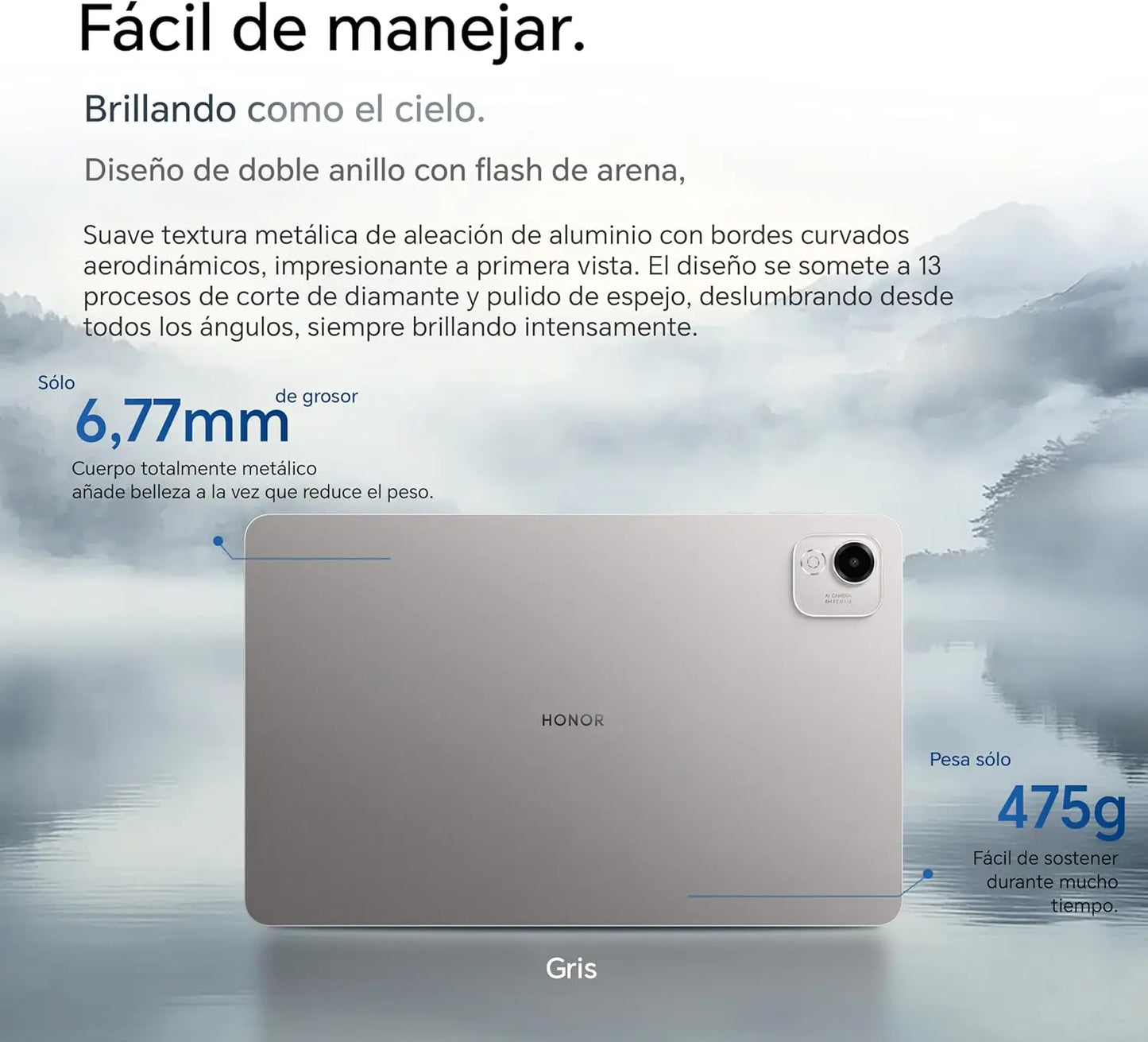 HONOR Pad X9a 11.5 Inches, 120Hz 2.5K Display, 6GB/128GB WiFi, 8300mAh Battery Tablet without Charger Qualcomm Snapdragon 685