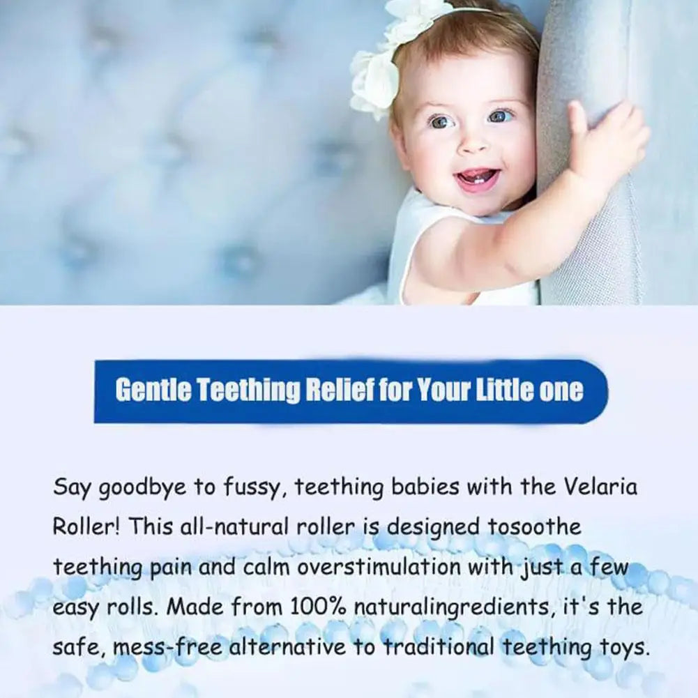 Teething Relief Roller Liquid Soothing Mouth Gum Pain Discomfort Toothache Cure Refreshing Nursing Repairing Cleaner Dental Care