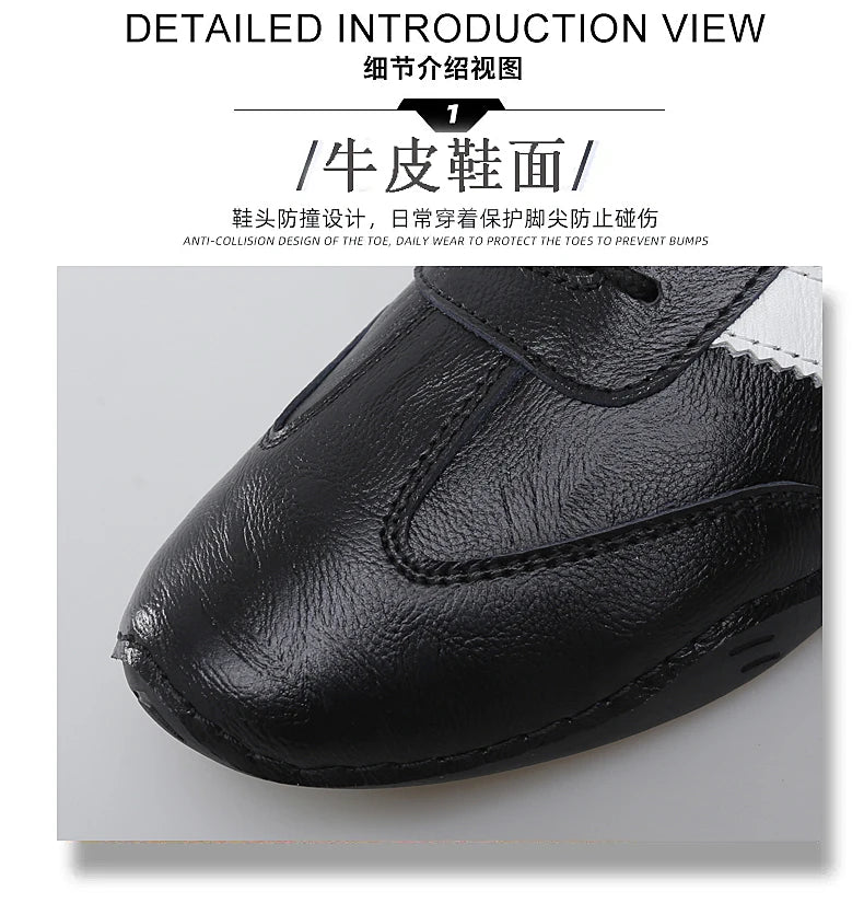 Tennis Men Leather Shoe Natural Cowhide Leather Shoes for Men Original Man Sneakers Deals Men's Sneaker High Quality Shoes Male