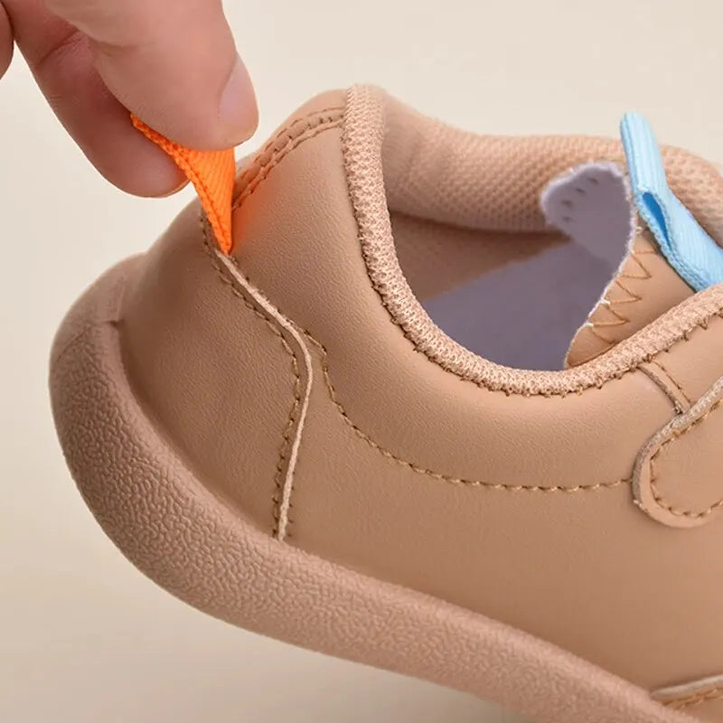 Good Quality Toddlers First Walking Soft Flat Outdoor Indoor Sneakers Little Kids
