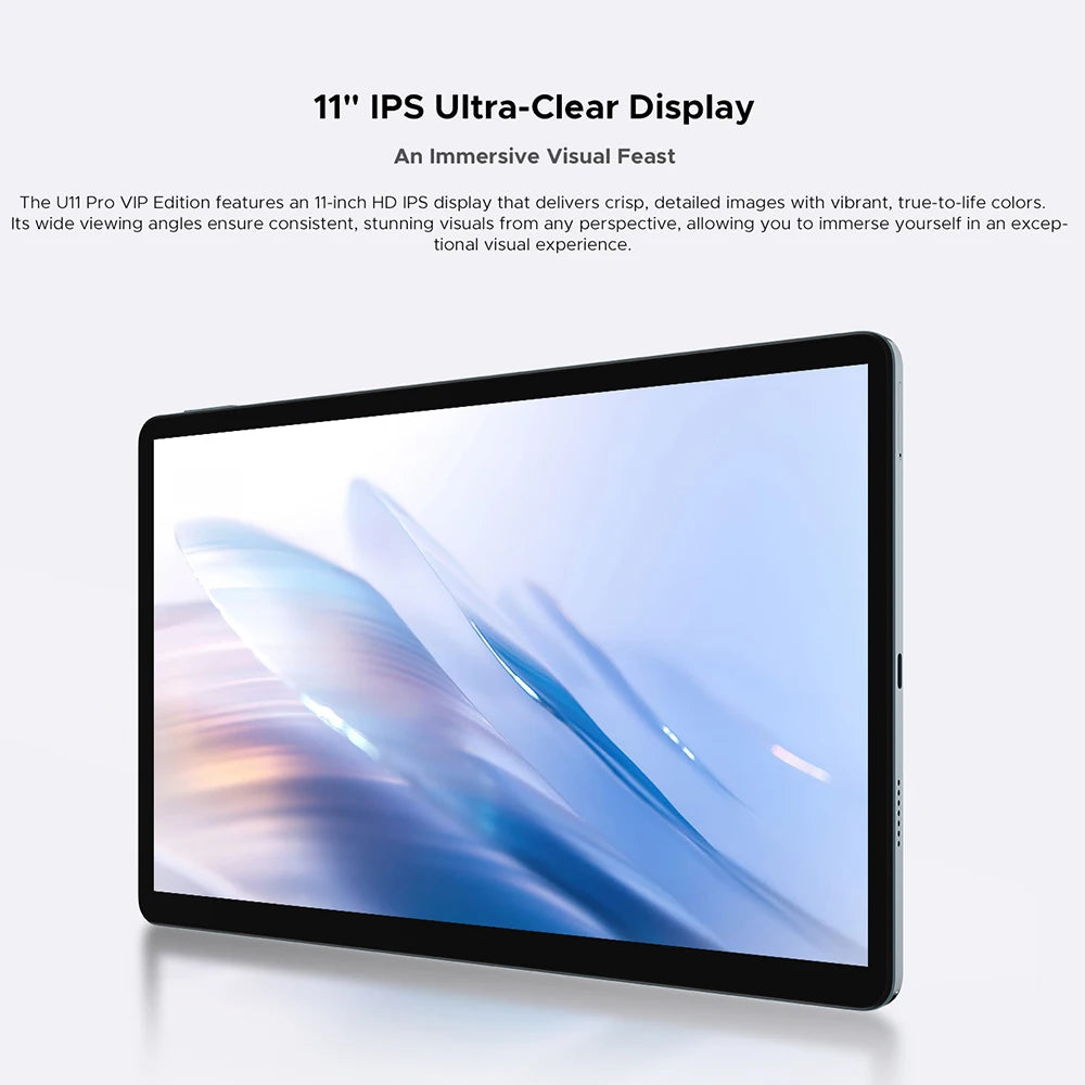 Global Version DOOGEE U11 Pro Android 15 Tablet 30GB(6+24) 256GB 11" HD 90Hz Display 8580mAh Battery Unisoc T7200 Widevine L1