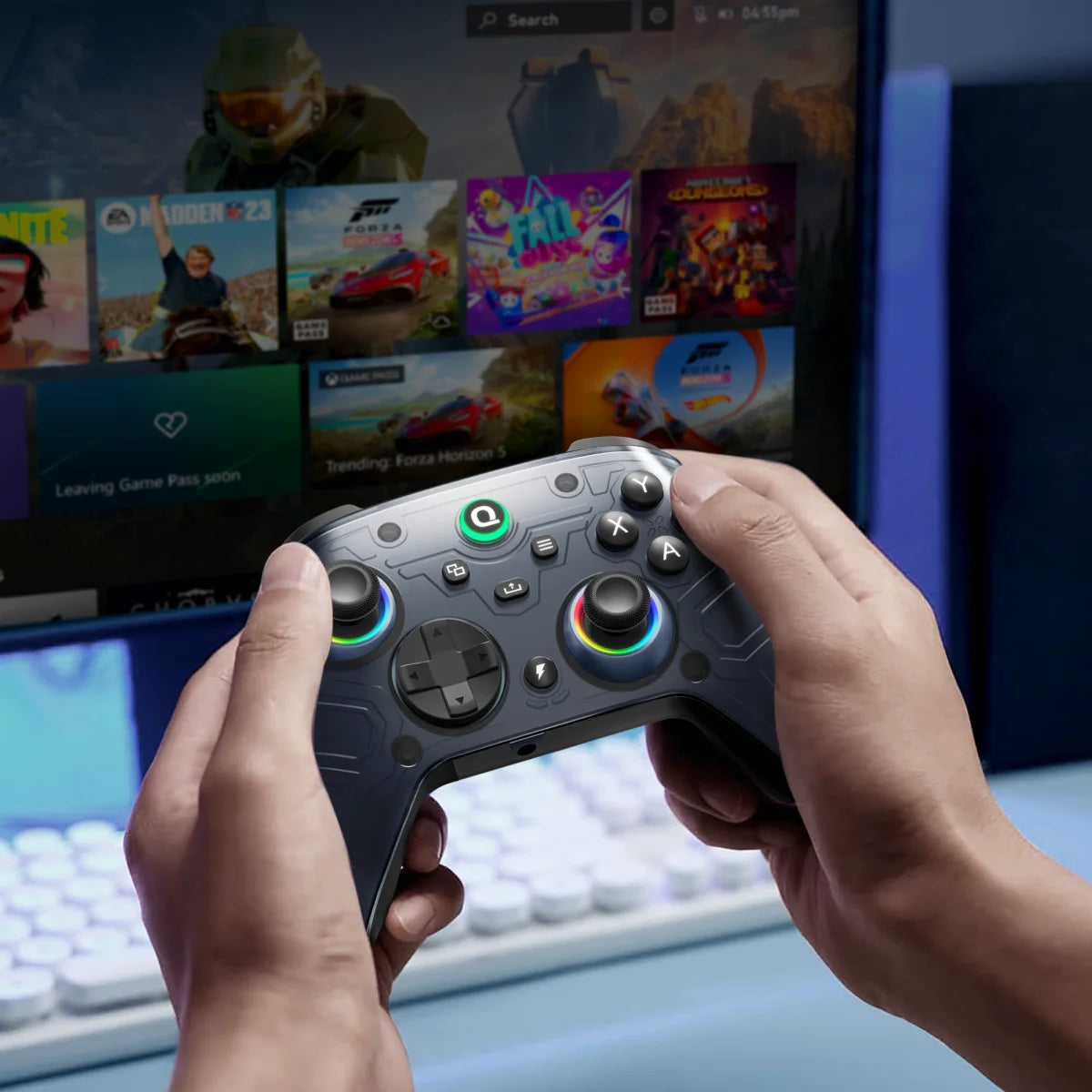 QRD FERROX M5  2.4Ghz Xbox Gaming Controller Wireless Gamepad for Xbox Series X/Xbox Series S/Xbox One with Hall Effect Joystick