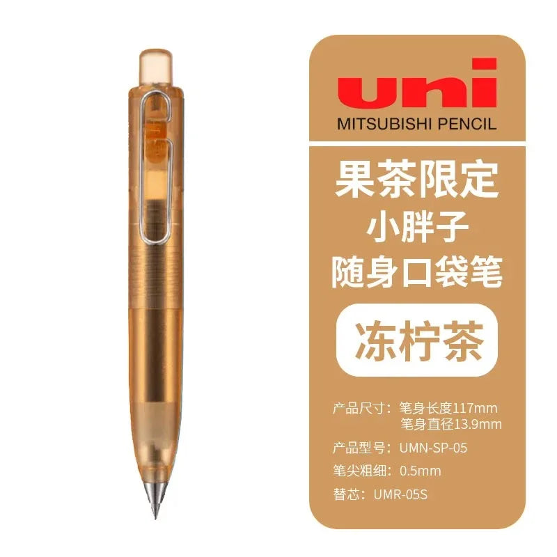 1pc New Japan UNI-ball ONE P Mini Pocket 0.5mm Gel Pens Black Ink Quick Dry Waterproof Portable Signature Pen