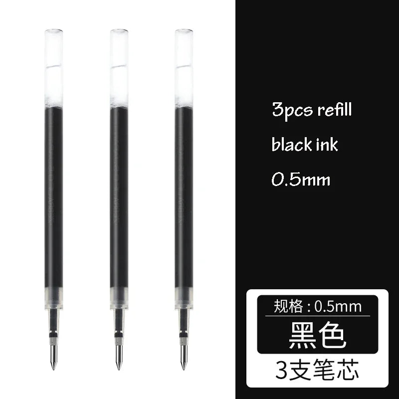 Zebra SARASA MARK ON Gel Pens Retractable No Smearing Quick-Drying Grid Body 0.4/0.5mm Japanese Pen Stationery School Supplies