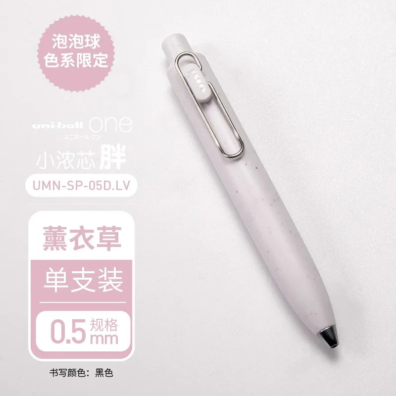 1pc New Japan UNI-ball ONE P Mini Pocket 0.5mm Gel Pens Black Ink Quick Dry Waterproof Portable Signature Pen