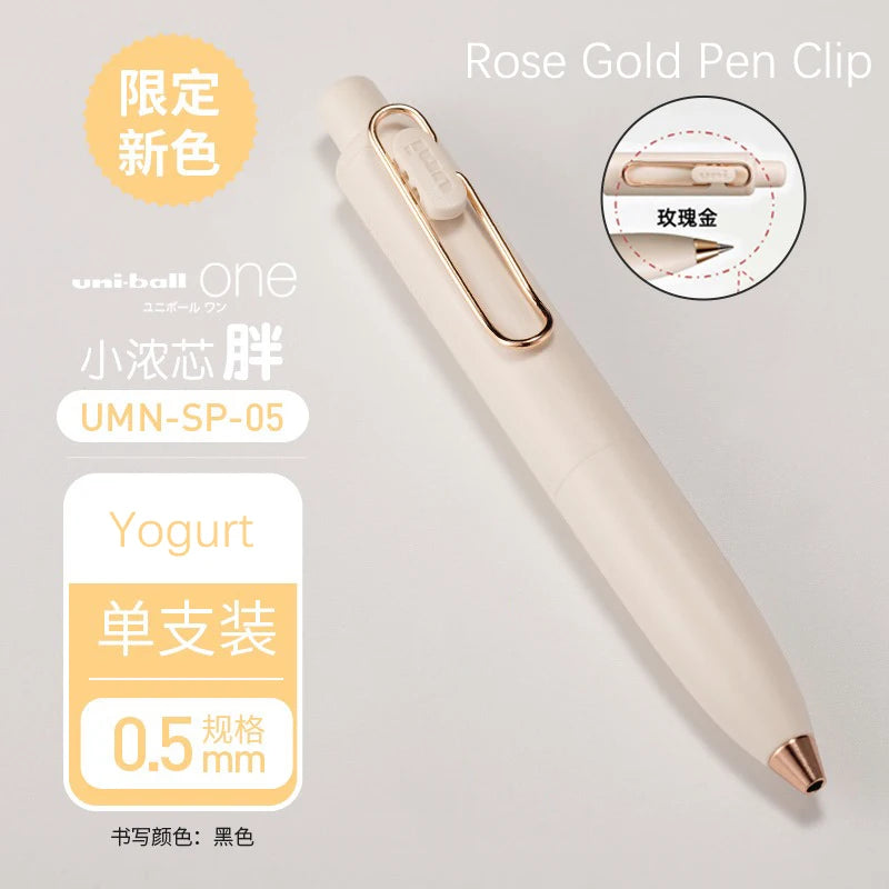 1pc New Japan UNI-ball ONE P Mini Pocket 0.5mm Gel Pens Black Ink Quick Dry Waterproof Portable Signature Pen